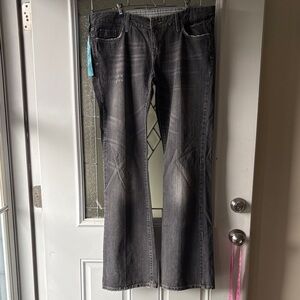 Bajo Campana Gray Denim Jeans NWOT